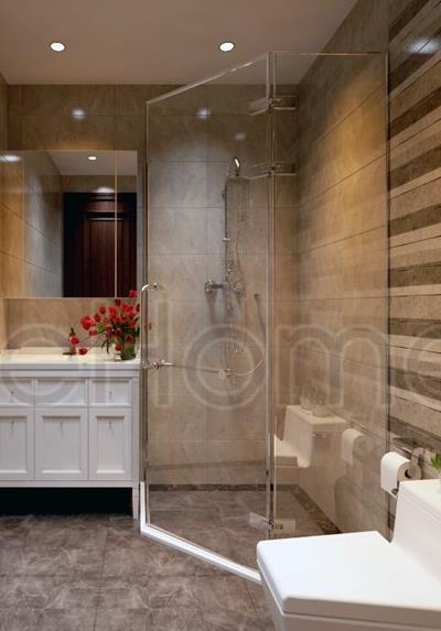 Vách tắm kính 135 độ LC 02